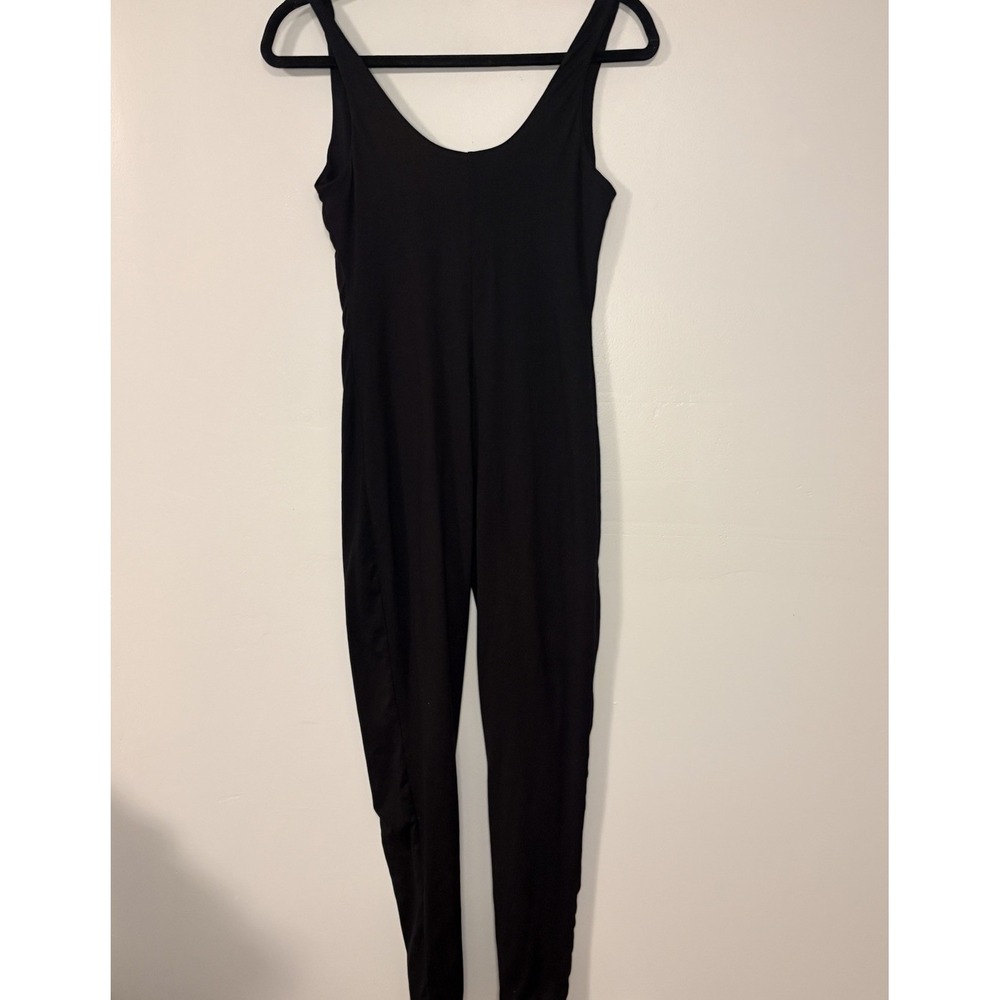 Bumpsuit Unitard Kate Maternity Catsuit Size S Black Sleeveless Stretch